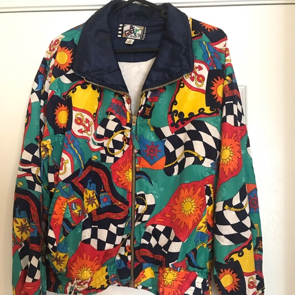 Vintage Nautical themed jacket - Picture 1 of 5